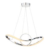 Vornado 52W 1 LED Medium Pendant by Dweled - PD-87735