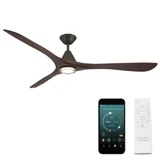 Carve 3 Blade Ceiling Fan with Light Kit 72 Inch Wide by Modern Forms - FR-D2504-72L