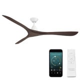 Carve 3 Blade Ceiling Fan 15 Inch Tall and 72 Inch Wide by Modern Forms - FR-D2504-72