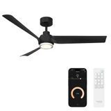 Chill 3 Blade Ceiling Fan with Light Kit 54 Inch Wide by Modern Forms - FR-W2605-54L
