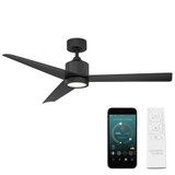 Lotus 54 Inch 3 Blade Ceiling Fan with Light Kit by Modern Forms - FR-W1809-54L