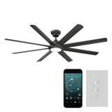 Hydra 80 Inch 8 Blade Ceiling Fan with Light Kit by Modern Forms - FR-W1805-80L