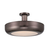 Macey 60W 1 LED Semi Flush Mount 13 Inch Tall X 22.25 Inch Wide by Eurofase - 50390