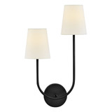 Cora 10W 2 LED Right Wall Sconce 22 Inch Tall and 12.75 Inch Wide by Lark - 84260