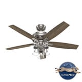 Ananova 5 Blade Ceiling Fan with Light Kit 52 Inches Wide by Hunter Fans - 51A