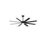 Crossfield Market 8 Blade Ceiling Fan with Light Kit 72 Inch W by BSH - 103-BEL-1278512