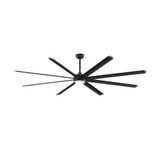 Crossfield Market 8 Blade Ceiling Fan with Light Kit 96 Inch W by BSH - 103-BEL-1278496