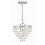 Calypso 3 Light Medium Pendant by Crystorama - 130