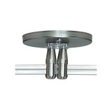 4 Inch Round Monorail Dual Power Feed Canopy by VC Modern - 700MOP4C402
