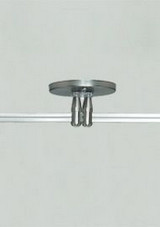 4 Inch Round Monorail Dual Power Feed Canopy by VC Modern - 700MOP4C402