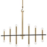 Colette 12 Light Chandelier 36.75 Inches Tall and 44 Inches Wide by Mitzi - H296812