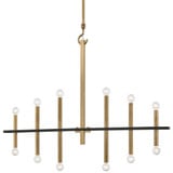 Colette 12 Light Chandelier 36.75 Inches Tall and 44 Inches Wide by Mitzi - H296812