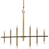 Colette 12 Light Chandelier 36.75 Inches Tall and 44 Inches Wide by Mitzi - H296812