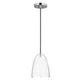 Norman 1 Light Small Modern Pendant by Visual Comfort Studio - 6151801