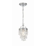 Calypso 1 Light Small Pendant by Crystorama - 131