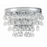 Calypso 2 Light Wall Sconce by Crystorama - 132