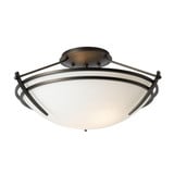 St Luke's Vale 2 Light 16.4 Inch Wide Metal Semi Flush Mount by BSH - 91-BEL-1275339