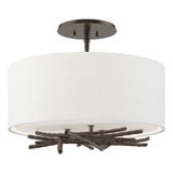 Salisbury Barton 3 Light Contemporary Semi Flush Mount by BSH - 91-BEL-1275408