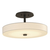 Burnham Acre 23W 1 LED Contemporary Semi Flush Mount by BSH - 91-BEL-1275367