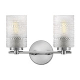 Mabel 24W 2 LED Small Bath Vanity 10 Inch Tall and 14 Inch Wide by Lark - 85572