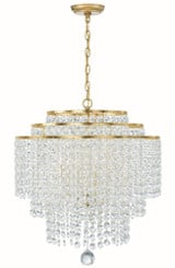 Gabrielle 6 Light Medium Chandelier by Crystorama - GAB-B7305