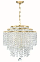Gabrielle 6 Light Medium Chandelier by Crystorama - GAB-B7305