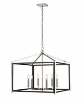 Wiscoy 6 Light Medium Chandelier by Innovations - 376-6CR-24