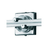 2 Inch Square Single Feed Wall Monorail Canopy by VC Modern - 700WMOP2S