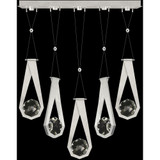 Aria 10 LED Linear Pendant 24.75 x 43 Inches by Fine Art 22222 - 100006-22222