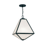 Glacier 3 Light Outdoor Chandelier by Crystorama - GLA-9705