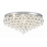 Calypso 6 Light 20 Inch Wide Flush Mount by Crystorama - 138