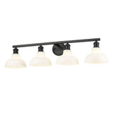 Carver 4 Light Bath Vanity 8.63 Inch Tall and 36 Inch Wide by Golden - 0305-BA4