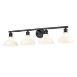 Carver 4 Light Bath Vanity 8.63 Inch Tall and 36 Inch Wide by Golden - 0305-BA4