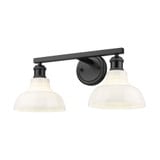 Carver 2 Light Bath Vanity 8.63 Inch Tall and 19.5 Inch Wide by Golden - 0305-BA2