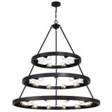 Castile 27 Light Chandelier 42.13 Inch Tall and 40 Inch Wide by Golden - 1019-6-9-12