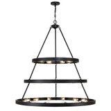 Castile 27 Light Chandelier 42.13 Inch Tall and 40 Inch Wide by Golden - 1019-6-9-12