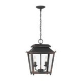 Abingdon 2 Light Pendant 18.25 Inch Tall and 13.88 Inch Wide by Golden - 0804-M2L