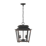 Abingdon 2 Light Pendant 18.25 Inch Tall and 13.88 Inch Wide by Golden - 0804-M2L
