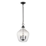 Adeline 3 Light Pendant 15.88 Inch Tall and 11.13 Inch Wide by Golden - 1088-3P