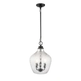 Adeline 3 Light Pendant 15.88 Inch Tall and 11.13 Inch Wide by Golden - 1088-3P