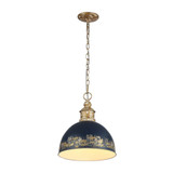 Alison 1 Light Medium Pendant by Golden - 0809-M