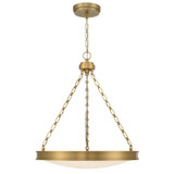 Cameron 40W 1 LED Pendant 28 Inch Tall and 24 Inch Wide by Golden - 1700-24