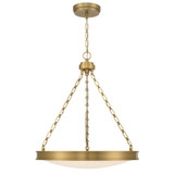 Cameron 40W 1 LED Pendant 28 Inch Tall and 24 Inch Wide by Golden - 1700-24