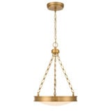 Cameron 32W 1 LED Pendant 24.75 Inch Tall and 16.5 Inch Wide by Golden - 1700-17
