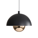 Vintra 8W 1 LED Pendant 6 Inch Tall and 7.13 Inch Wide by Golden - 1816-1S