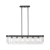 Ciara 6 Light Island 10 Inch Tall and 42 Inch Wide by Golden - 1768-LP