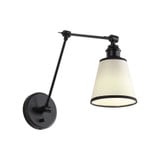 Equinox 1 Light Swing Arm Wall Mount 16.5 Inch and 5.88 Inch Wide by Golden - 2351-A1W