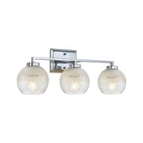Elliott 3 Light Bath Vanity 8.75 Inch Tall and 24.5 Inch Wide by Golden - 3094-BA3