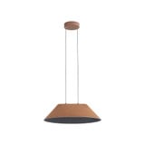 Faroe 8W 1 LED Pendant 6 Inch Tall and 20.5 Inch Wide by Golden - 3133-P21