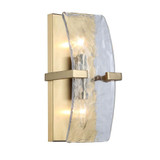 Aenon 2 Light Wall Sconce 13 Inch Tall and 6.25 Inch Wide by Golden - 3164-WSC
